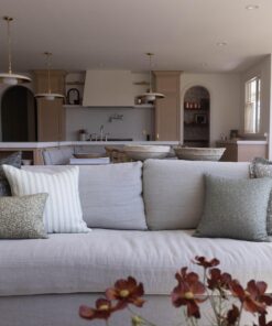 Quinn ruffle sofa set (covers only)