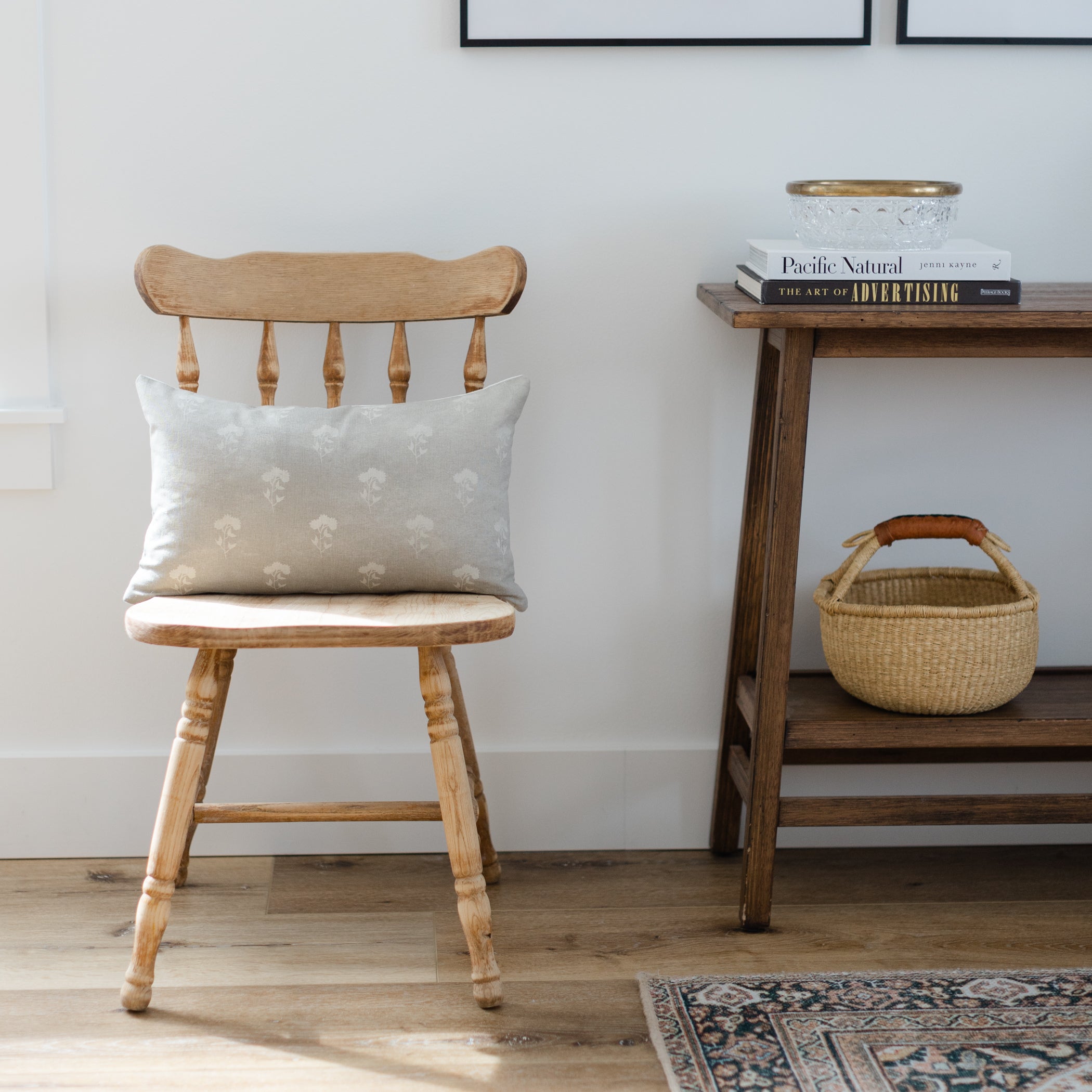 Fleur - Gray Floral Lumbar - 12x20 | 12x40 - Image 11