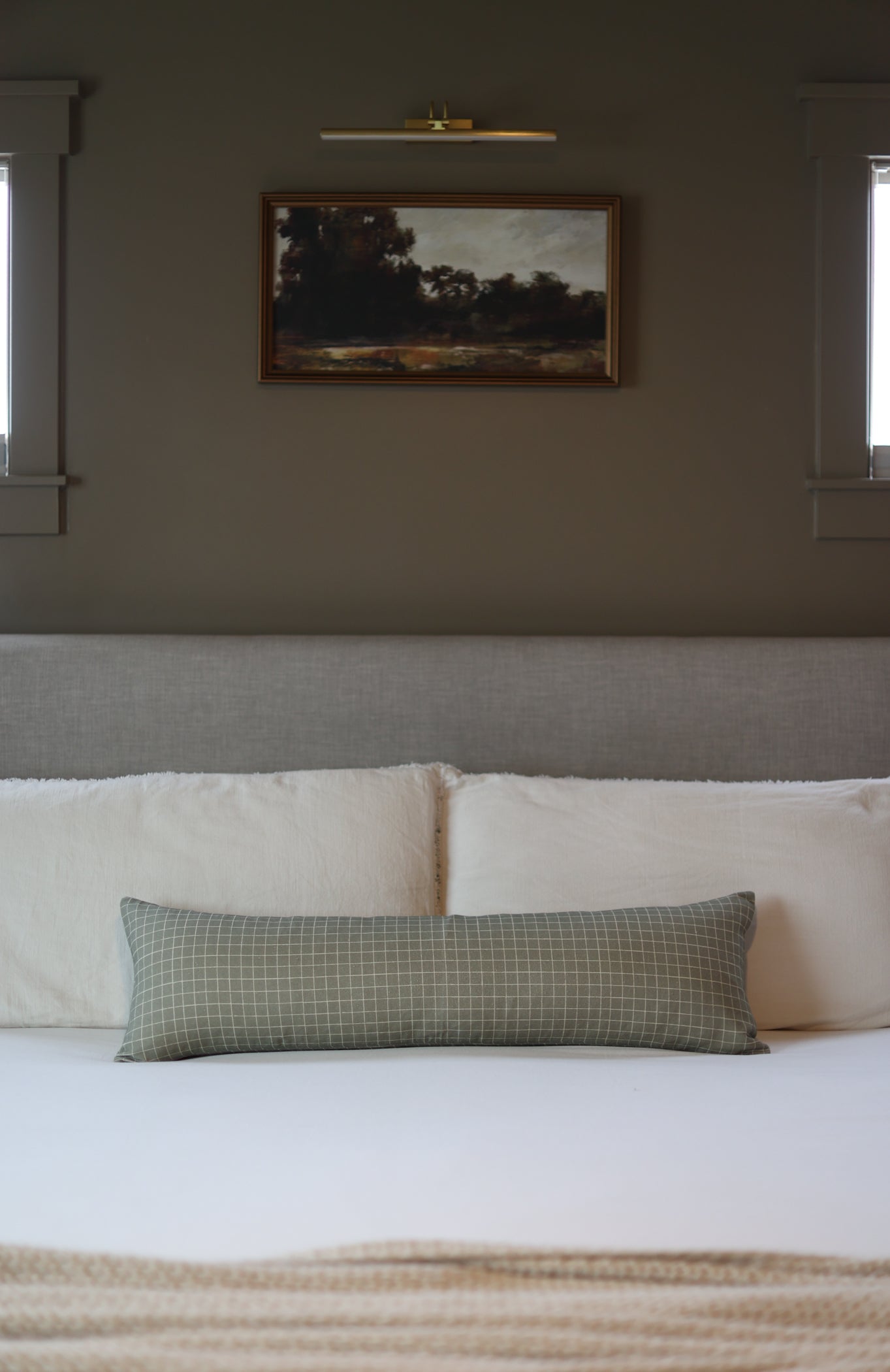 Wells Grid in Moss - Lumbar - 12x20 | 12x40 - Image 5