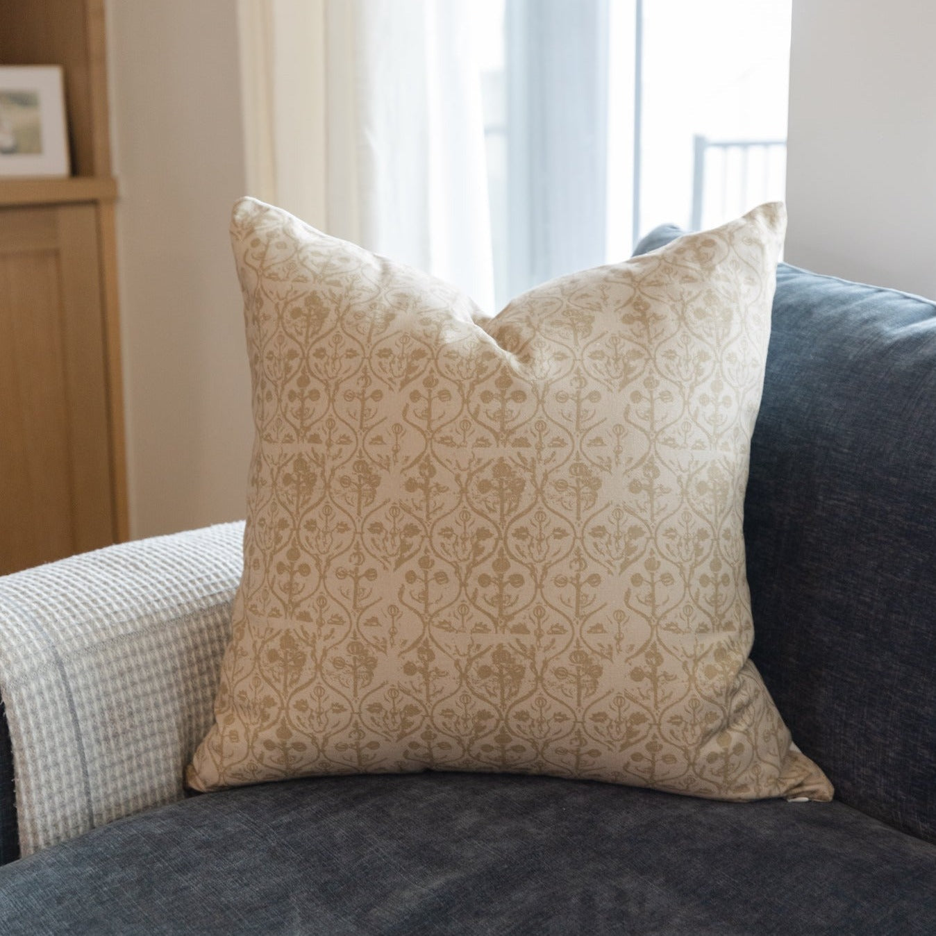 Hourglass Floral Pillow Cover - 18 | 22 - Image 9