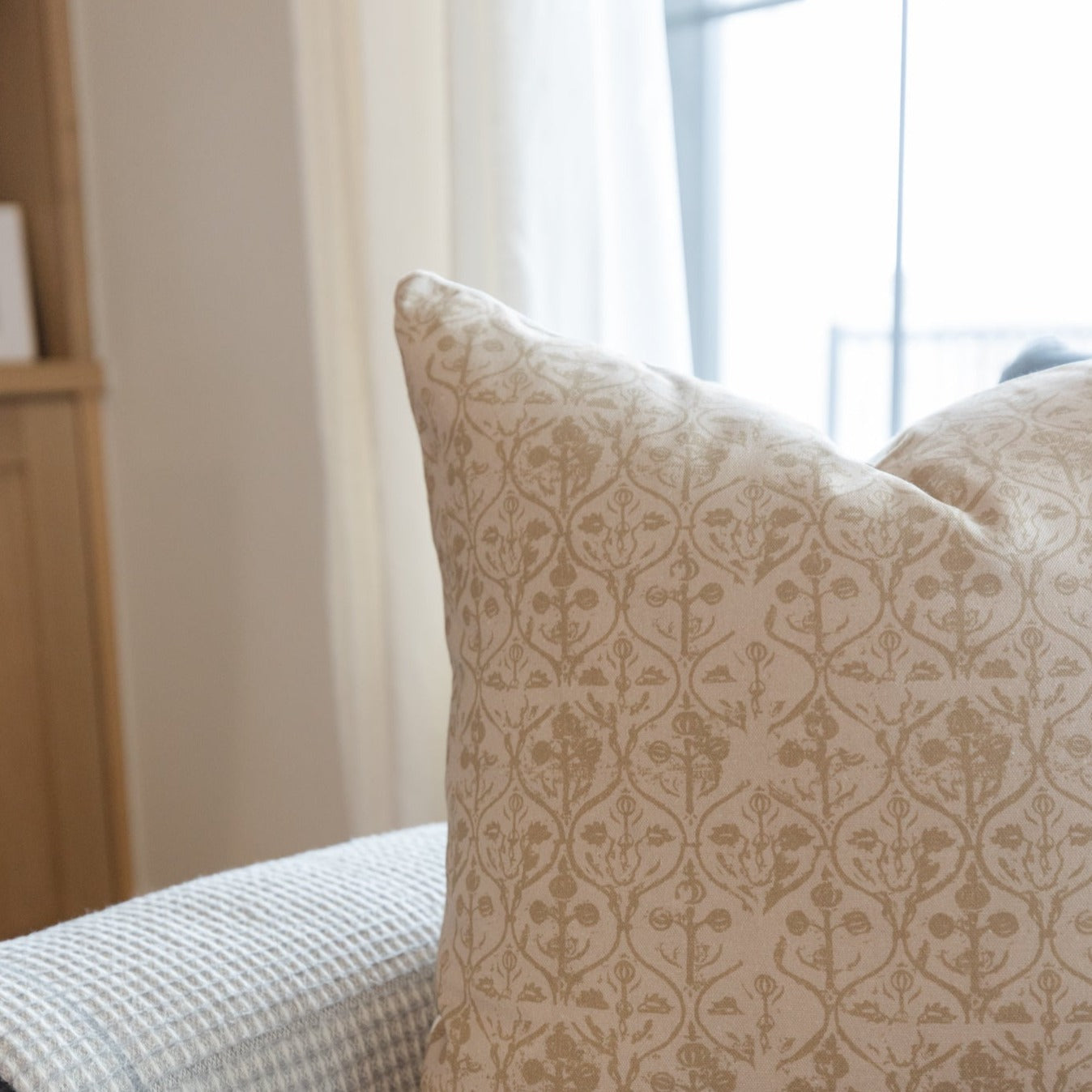 Hourglass Floral Pillow Cover - 18 | 22 - Image 10