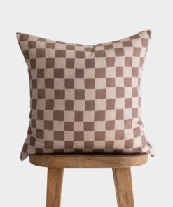 Tan & Brown Checkered - 18 | 22 | 12x20