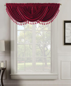 Heavyweight Velvet Waterfall Valance 57Wx37L (Single)