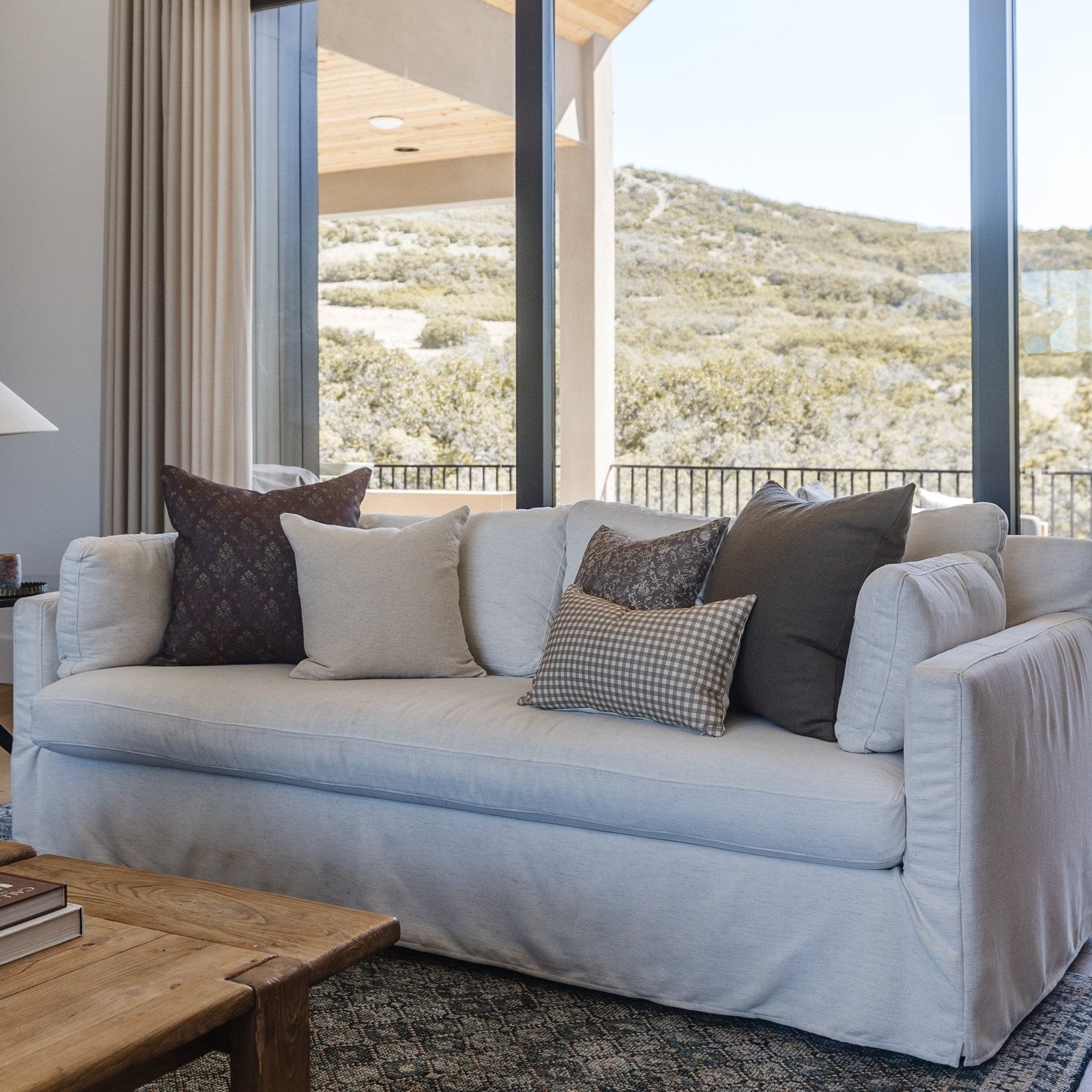 Tan Gingham - Lumbar - 12x20 | 12x40 - Image 11