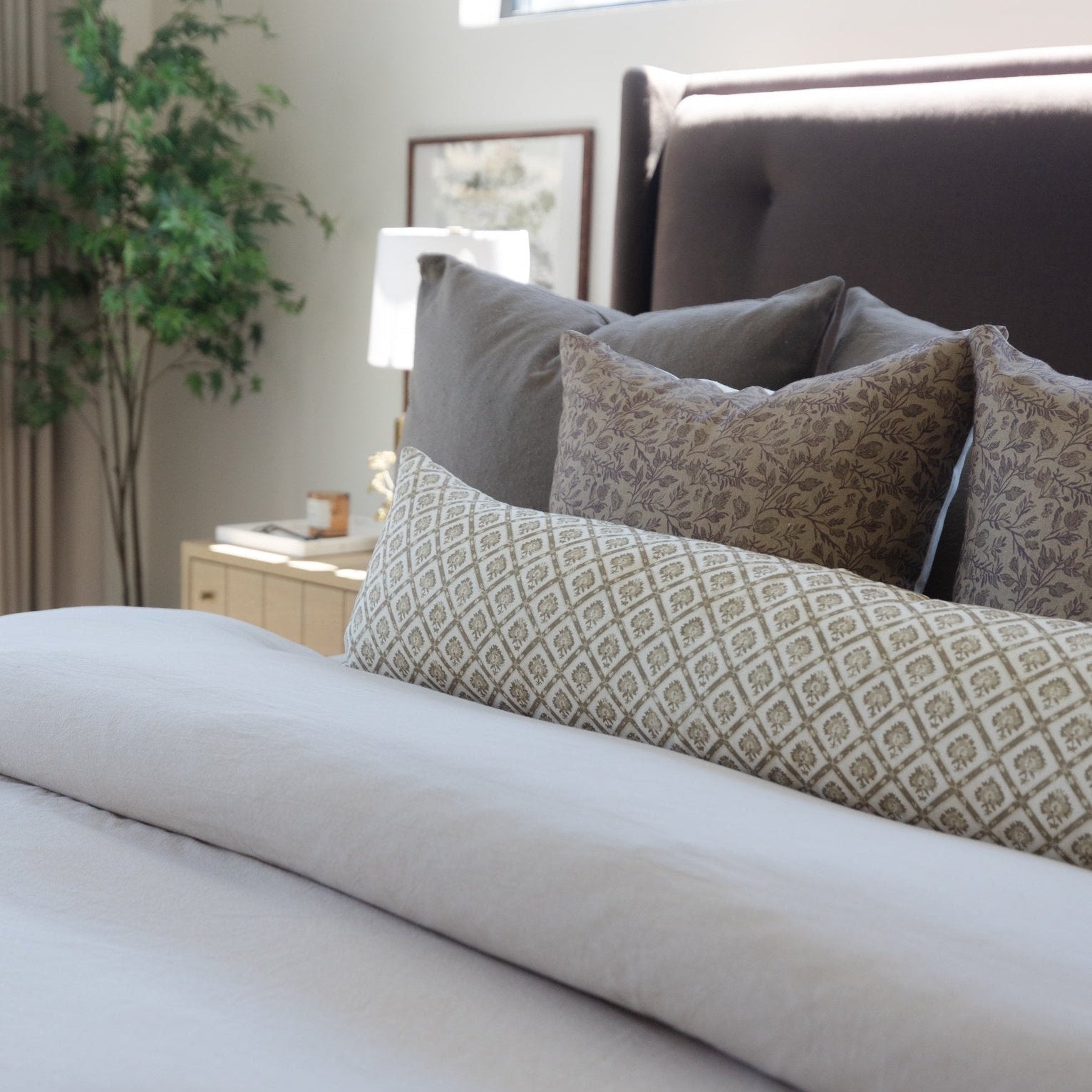 Elise in linen - lumbar - 12x20 | 12x40 - Image 8