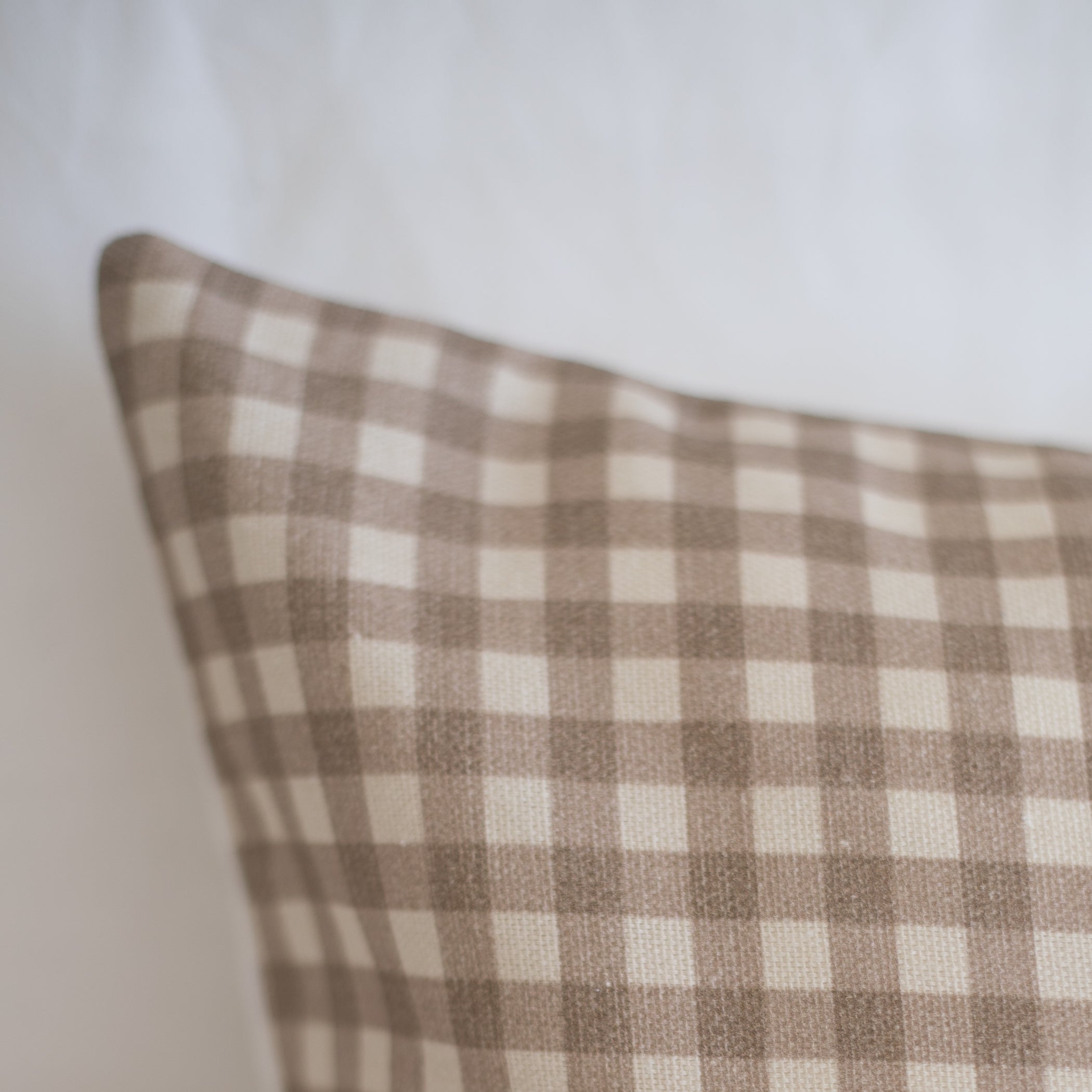 Tan Gingham - Lumbar - 12x20 | 12x40 - Image 7