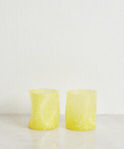 Bitossi Home Tumbler in Yellow (Set of Two)