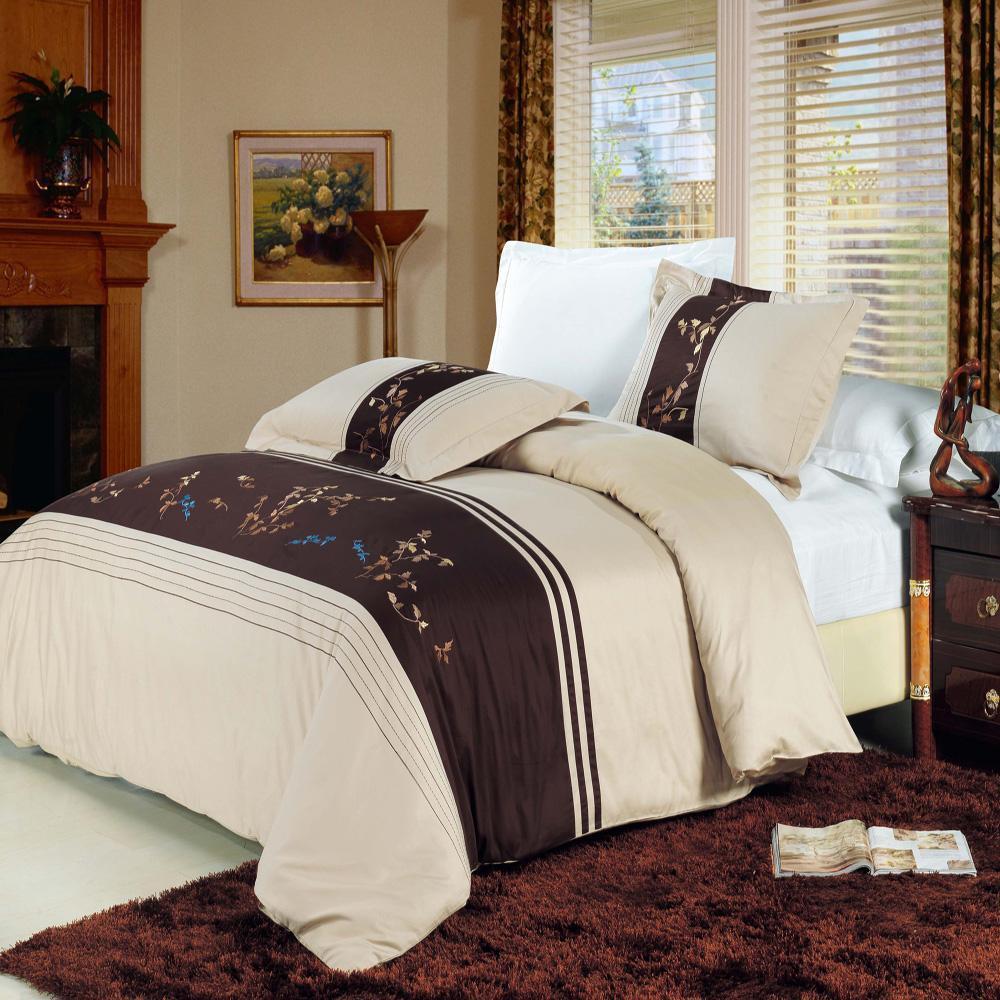 Celeste Cotton Embroidered Duvet Cover Sets. Full/Queen