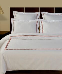 Embroidered Duvet Cover Set - Amy
